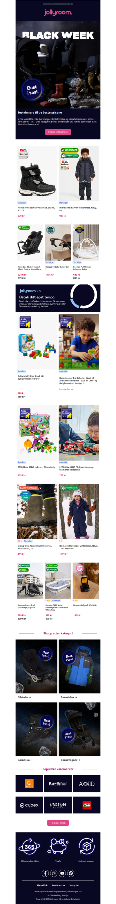 🖤BLACK WEEK: Best i test-produkter til lavere priser! 🌟