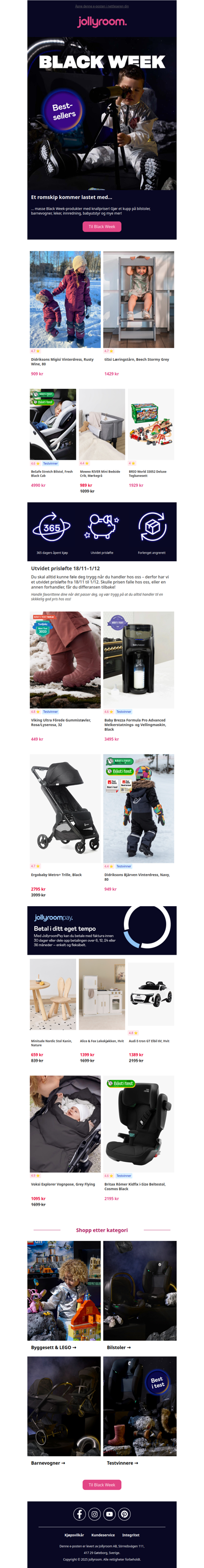 🖤Nå fyller vi på med BLACK WEEK DEALS! 🖤