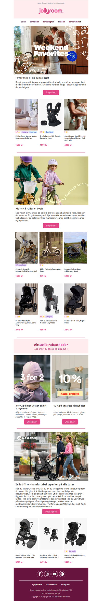 Helgens DEALS starter i dag! 🎉