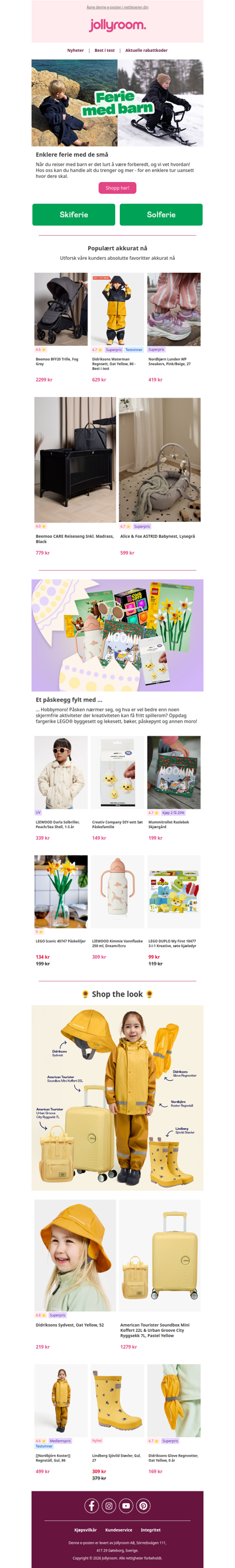 🐣Gjør deg klar til påsken med oss! 💛