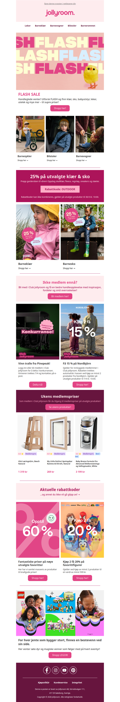 FLASH SALE 💥Store kupp, små priser 🤩