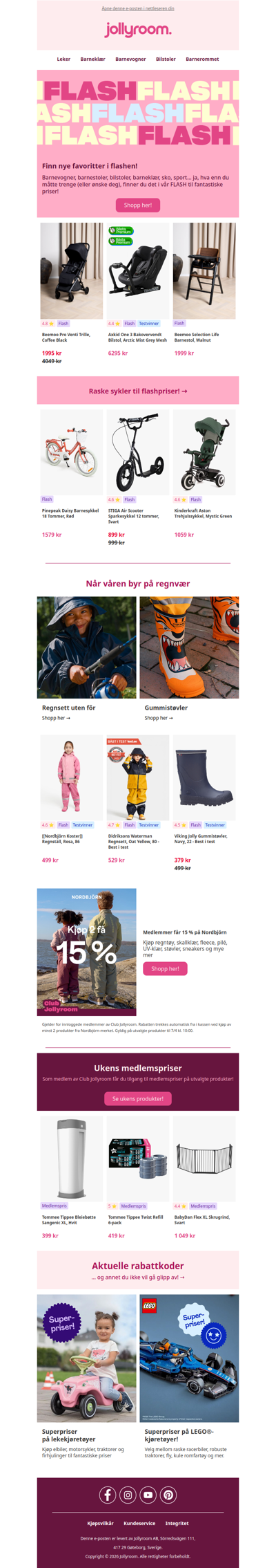 ⏰Snart avsluttes vårt FLASH SALE💥