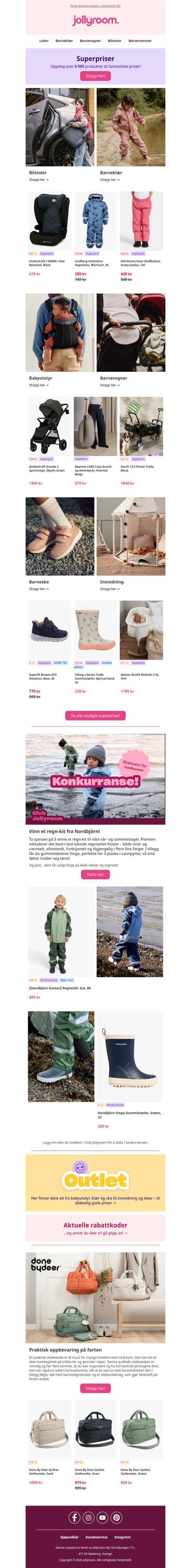 🚨SUPERPRISER 🚨 på tusenvis av produkter!