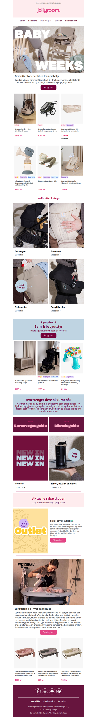 Superpriser på babyfavoritter – vi guider deg til riktig valg!🍼🤍