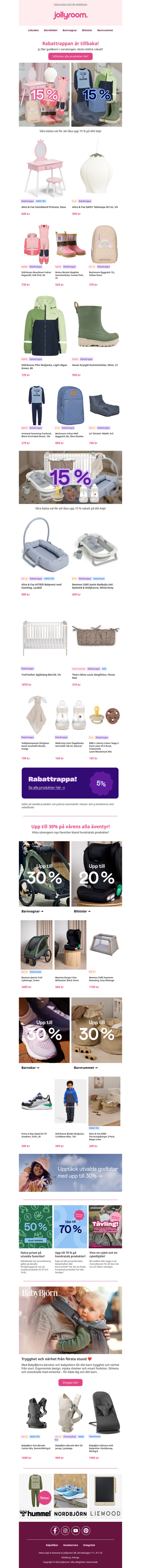 Rabattrappan är tillbaka – ju mer du handlar, desto mer sparar du!💸