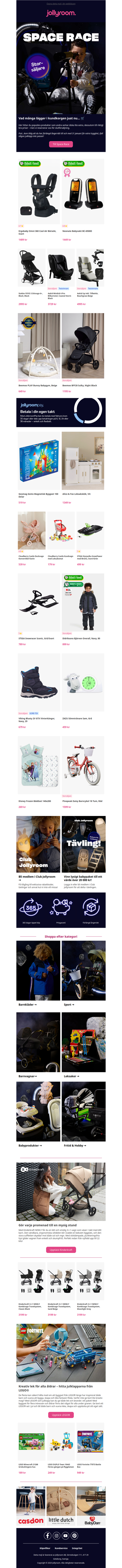 🖤SPACE RACE: bästsäljare till raketpriser! 🚀