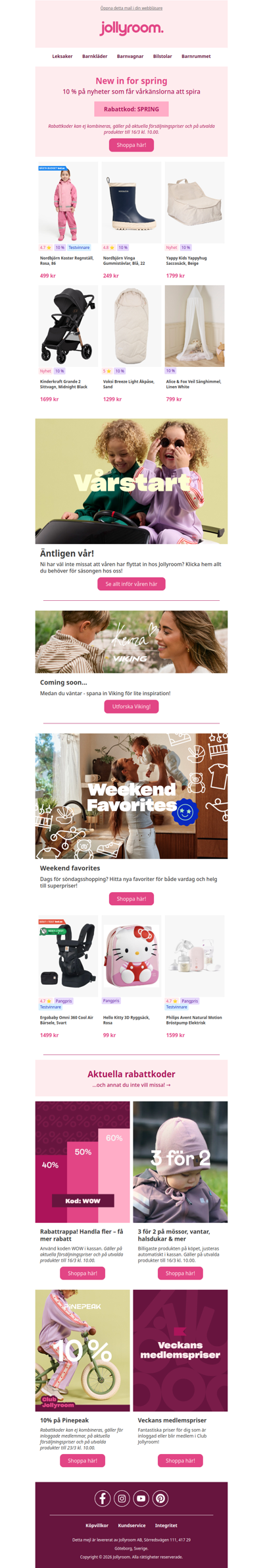 🚨40 – 60 % i rabattrappan! Handla fler – få mer rabatt! 🤩