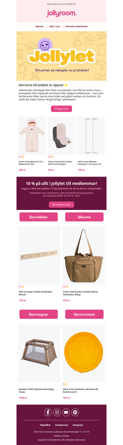 Nu lanserar vi 💛 JOLLYLET 💛