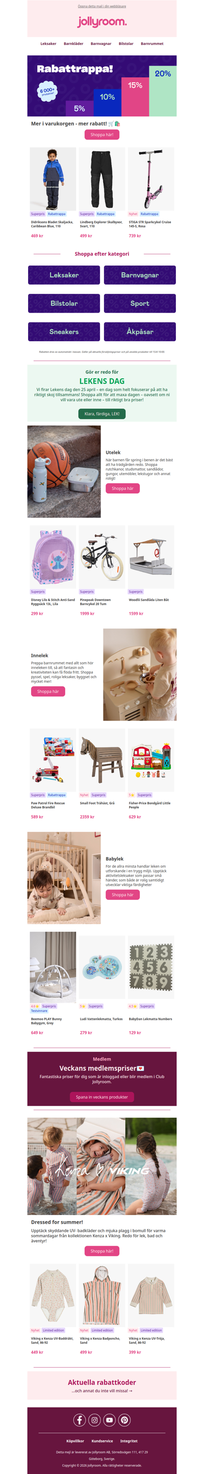 Superpriser på massor av lek! 🤸 ⚽LEKENS DAG 🎈