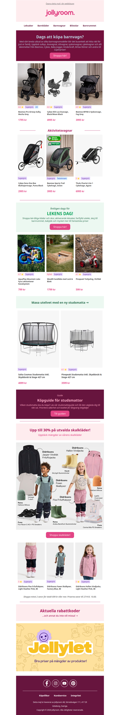 Köp din drömbarnvagn till superpris 🩷
