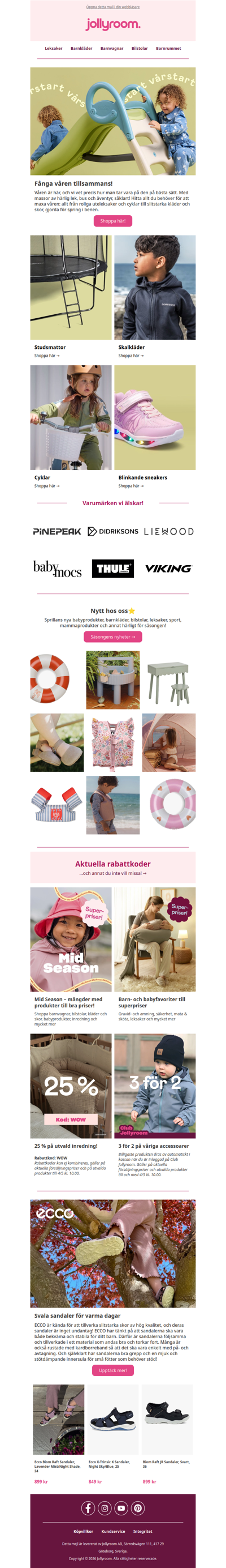 ☀️ NEW IN från Little Dutch, Thule, SUNNYLiFE, Stokke, Beemoo och många fler