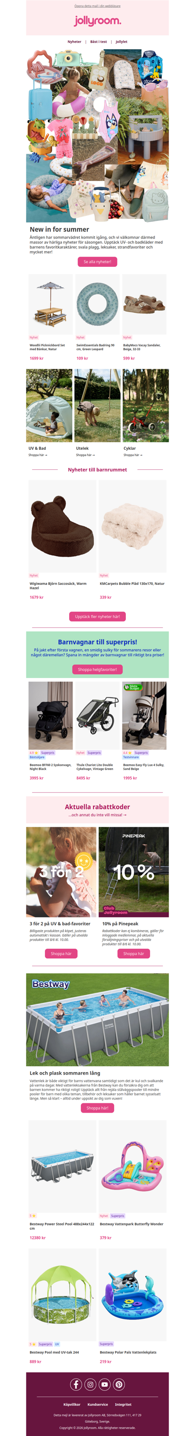 Nyheter som förgyller sommaren! 😍