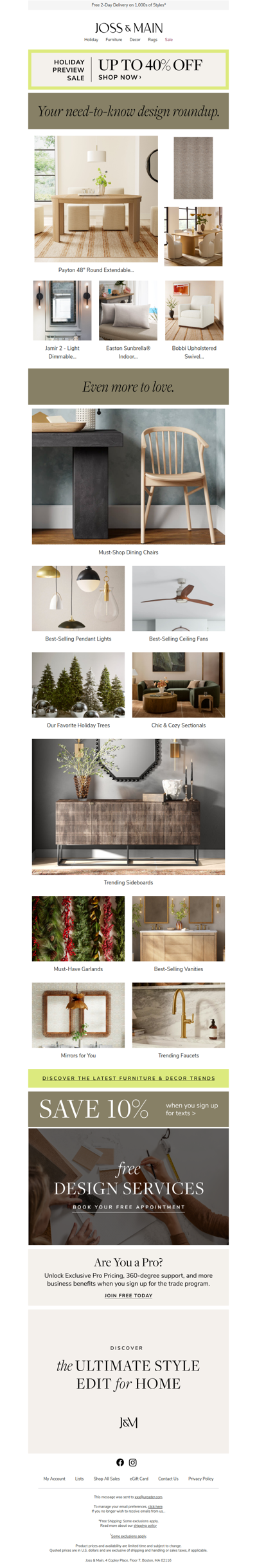 Worth a peek: the Payton Dining Table