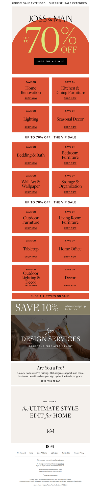 These home renovation deals are going, going…