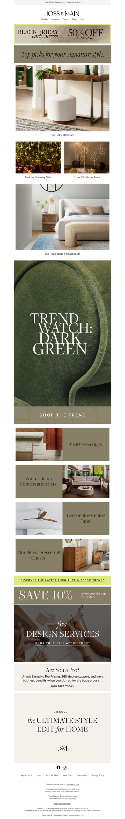 Meet the ottomans our stylists can't get enough of »»