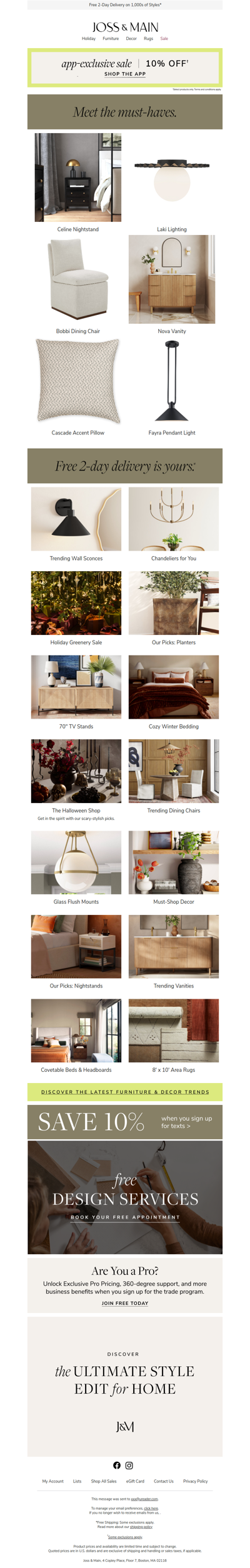 Voted most likely to sell out – the Celine Nightstand