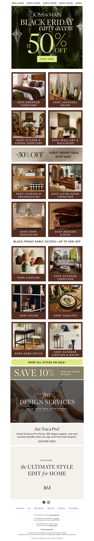 Bedroom furniture | Up to 50% off ENDS TOMORROW ★