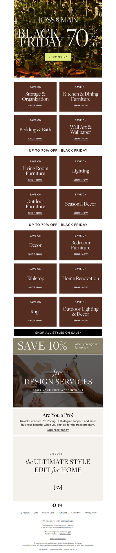 BIG BLACK FRIDAY DEALS 🟡 Storage & Organization up to 70% OFF