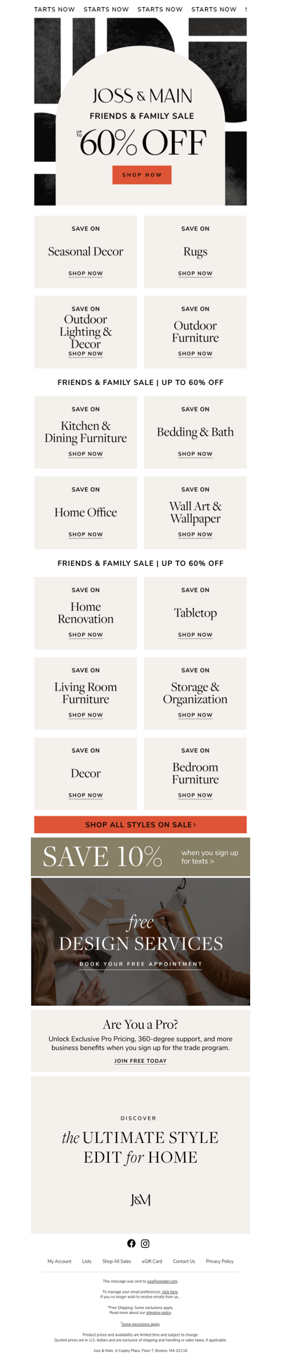 Seasonal decor deals » you’re first in line