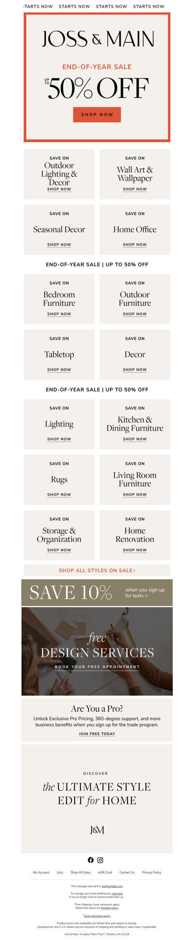 Outdoor lighting & decor ⋒ Ready, set, shop up to 50% off ⋒