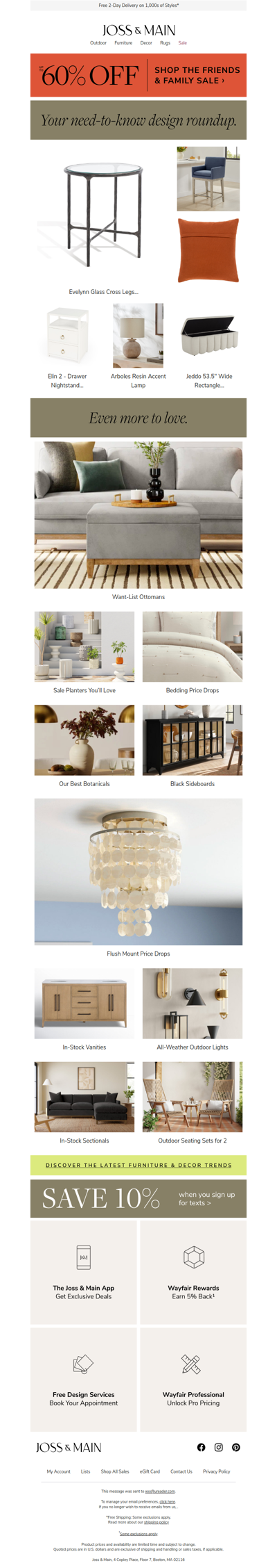 Worth a peek: the Evelynn End Table