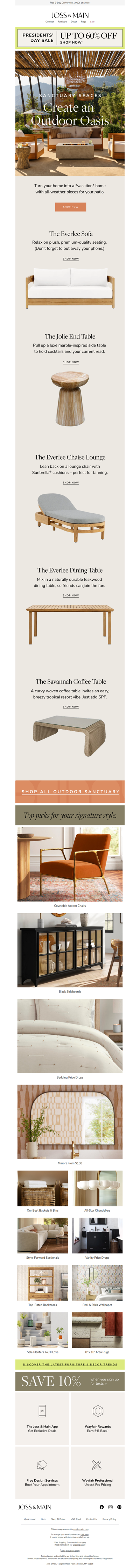 Turn your home into an outdoor sanctuary