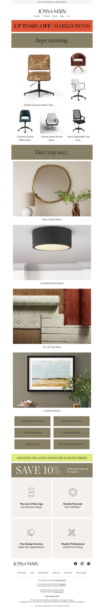 This office chair is so in, so you