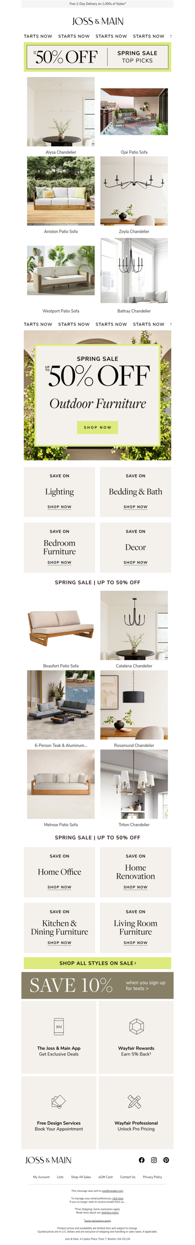 The Alysa Chandelier | Up to 50% off | Your spring refresh starts here