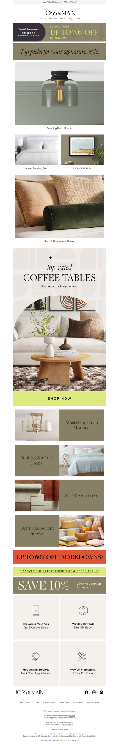 These trending flush mounts: So. Good.