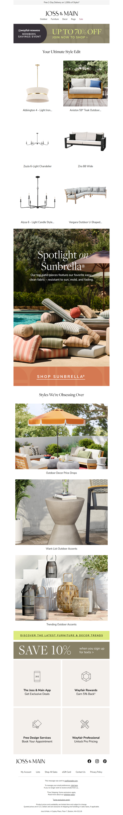 Curated for you: the abbington chandelier