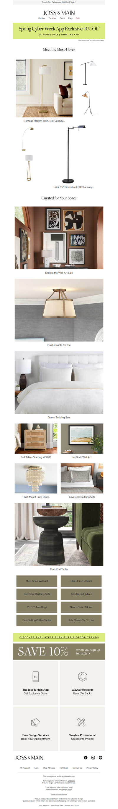 Saw the montage floor lamp & thought of you