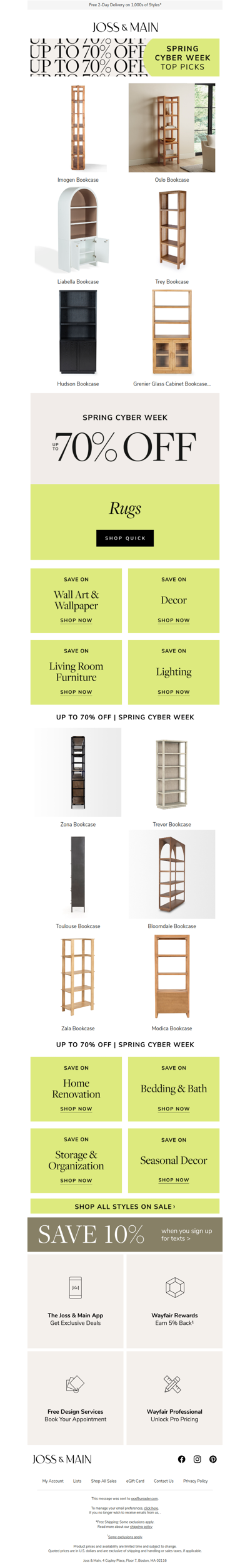 The Imogen Bookcase ◒ Shop your spring refresh