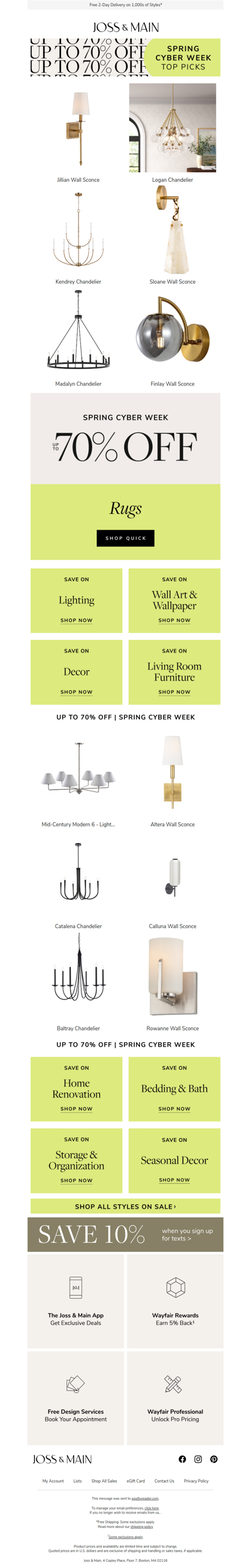 Bring home your new jillian wall sconce for less