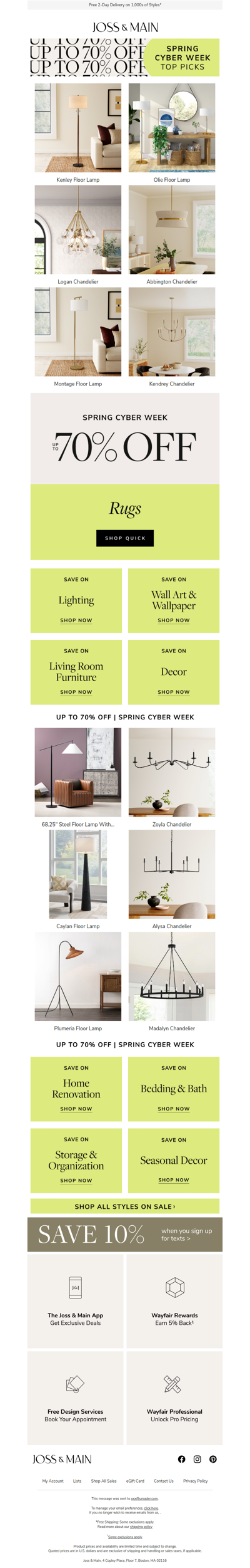 The Kenley Floor Lamp | OUR BEST DEALS 🏁