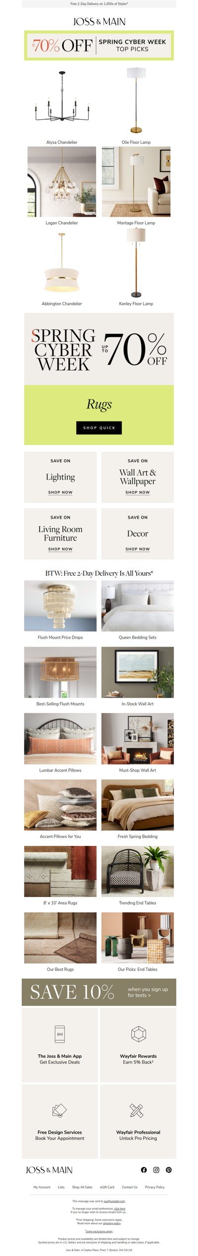 Up to 70% off » Shop the alysa chandelier now and SAVE BIG