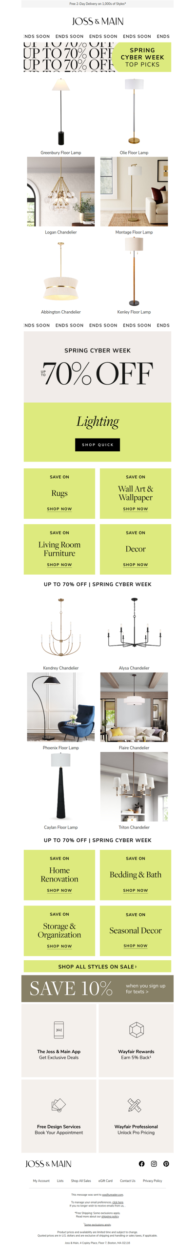 These lighting deals are going, going…