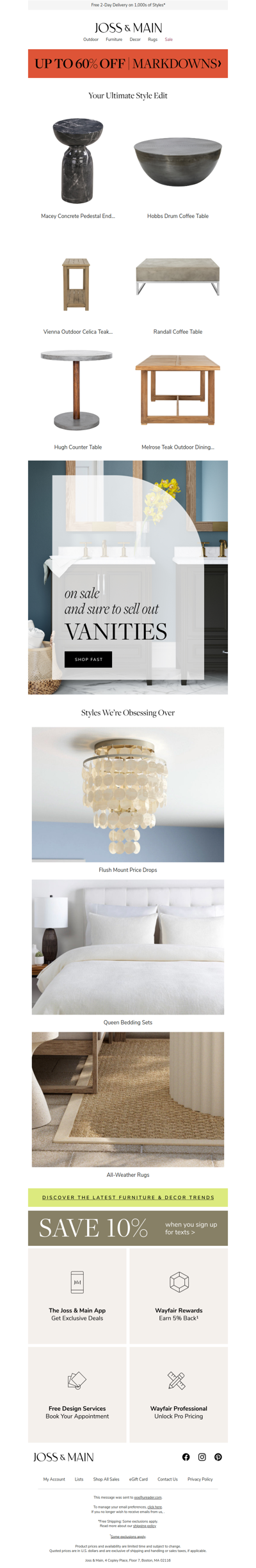 Curated for you: the macey end table