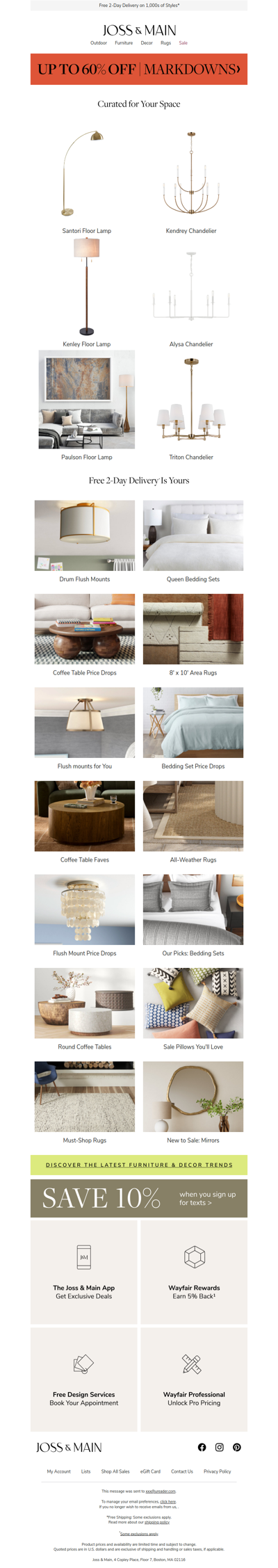 Our Santori Floor Lamp: recommended for you