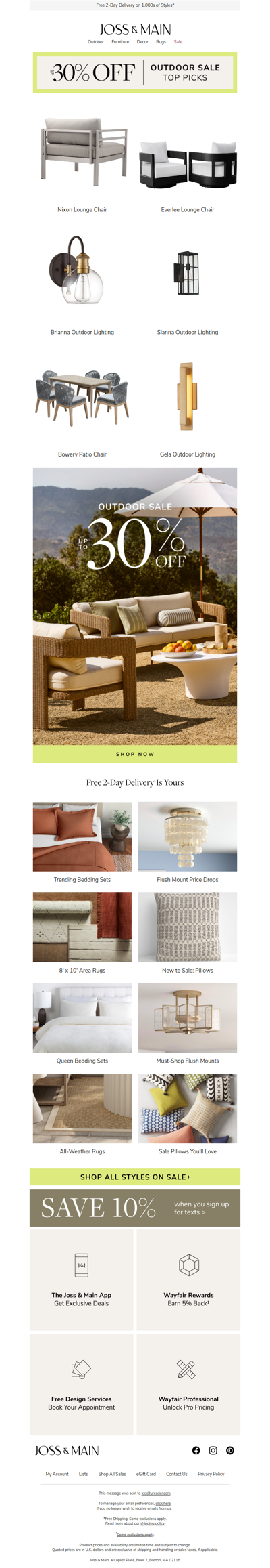 The nixon lounge chair is having a moment & it’s up to 30% off