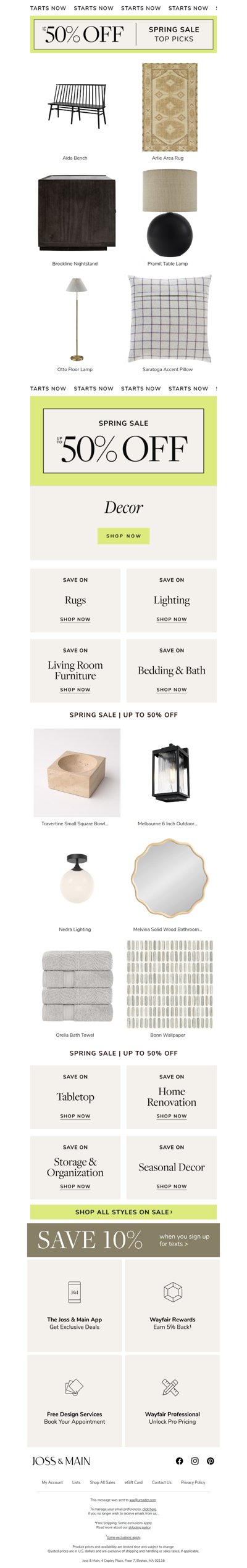 It’s meant to be ✦ The aida bench & more UP TO 50% OFF