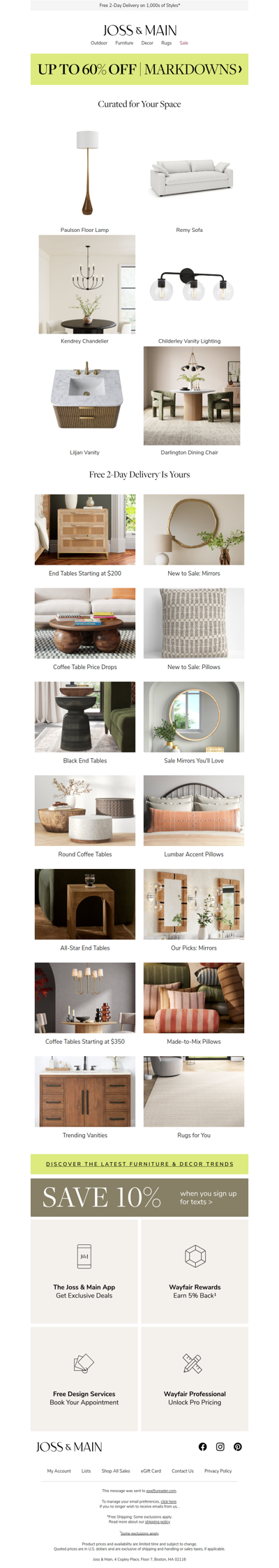 Was the Paulson Floor Lamp... made for you??