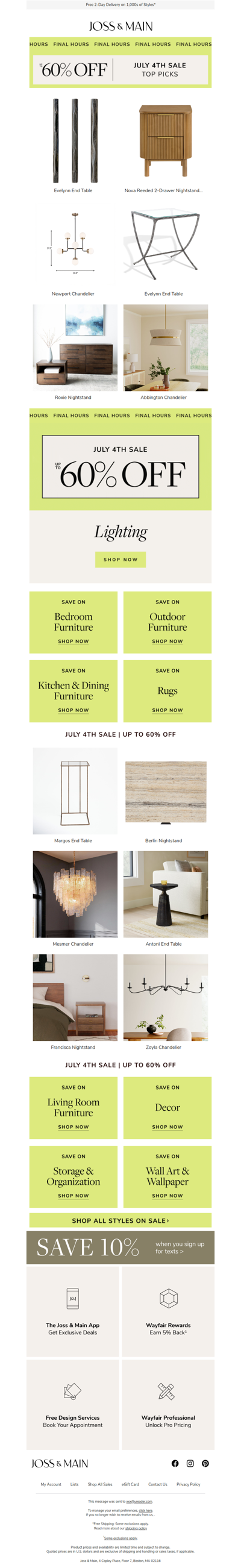 Almost gone 🏁 The evelynn end table and more up to 60% off