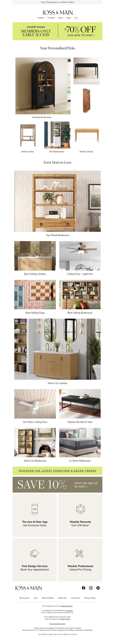 The Annetta Bookcases is ∿ everything ∿