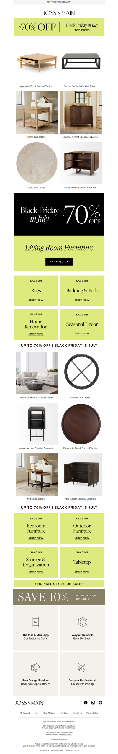 The kaplan coffee table & other favorites ✿ up to 70% off