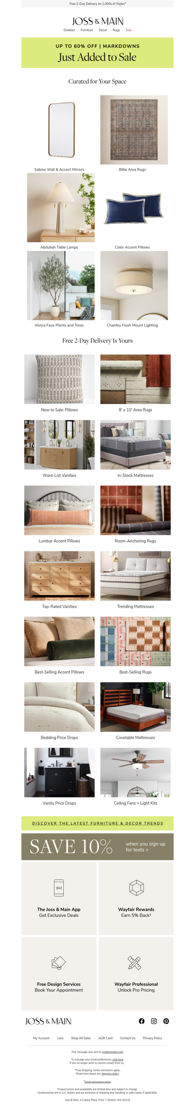 Lost something? We have the sabine wall & accent mirrors right here