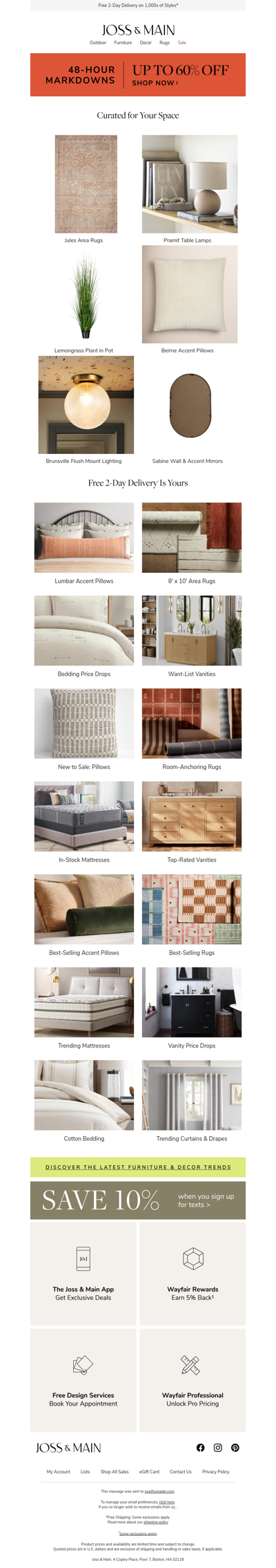 ⋒ Shop the Jules Area Rugs now (and thank us later)
