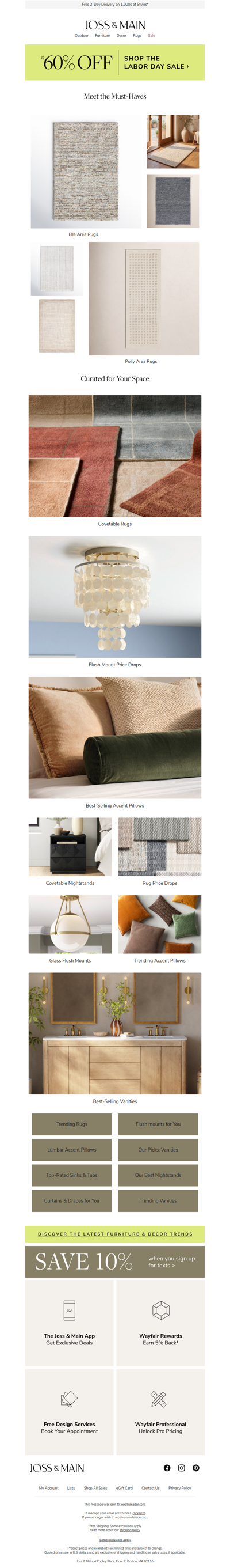 Say YES to the elle area rugs