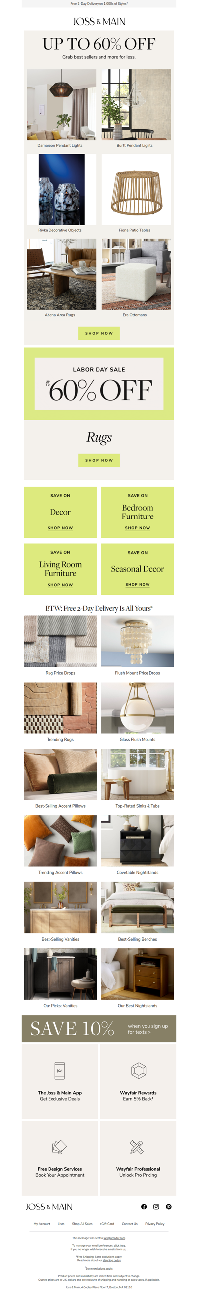 Start that interior design project ✺ UP TO 60% OFF
