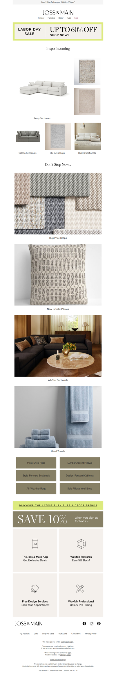 ◗ Your edit: the Remy Sectionals ◖