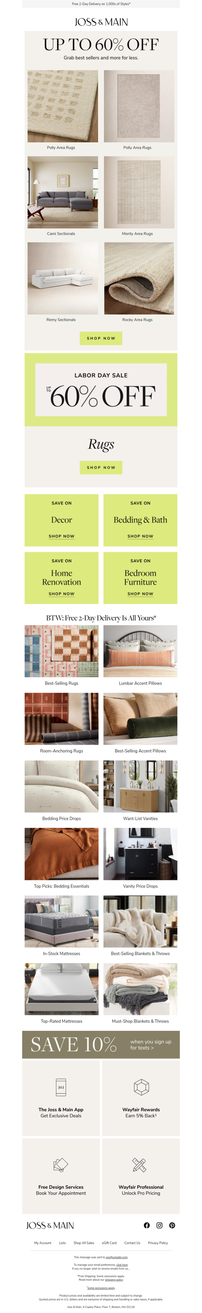 Your dream polly area rug is on sale ✦